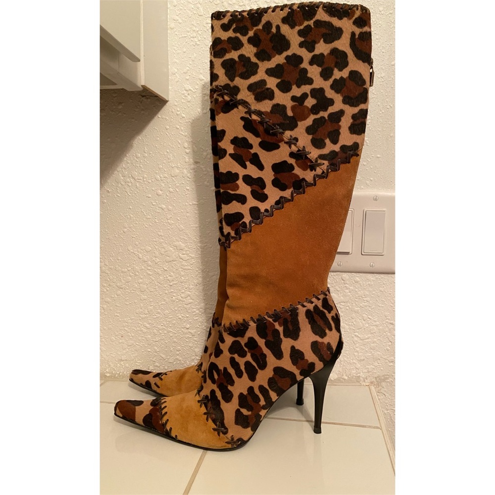 Authentic luxury casadei rare kneehigh boots🍂